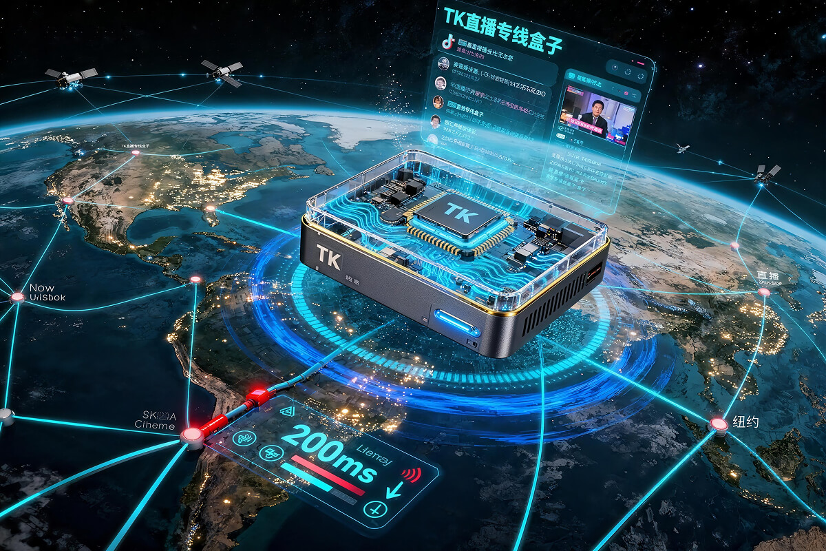 TK直播专线盒子产品图